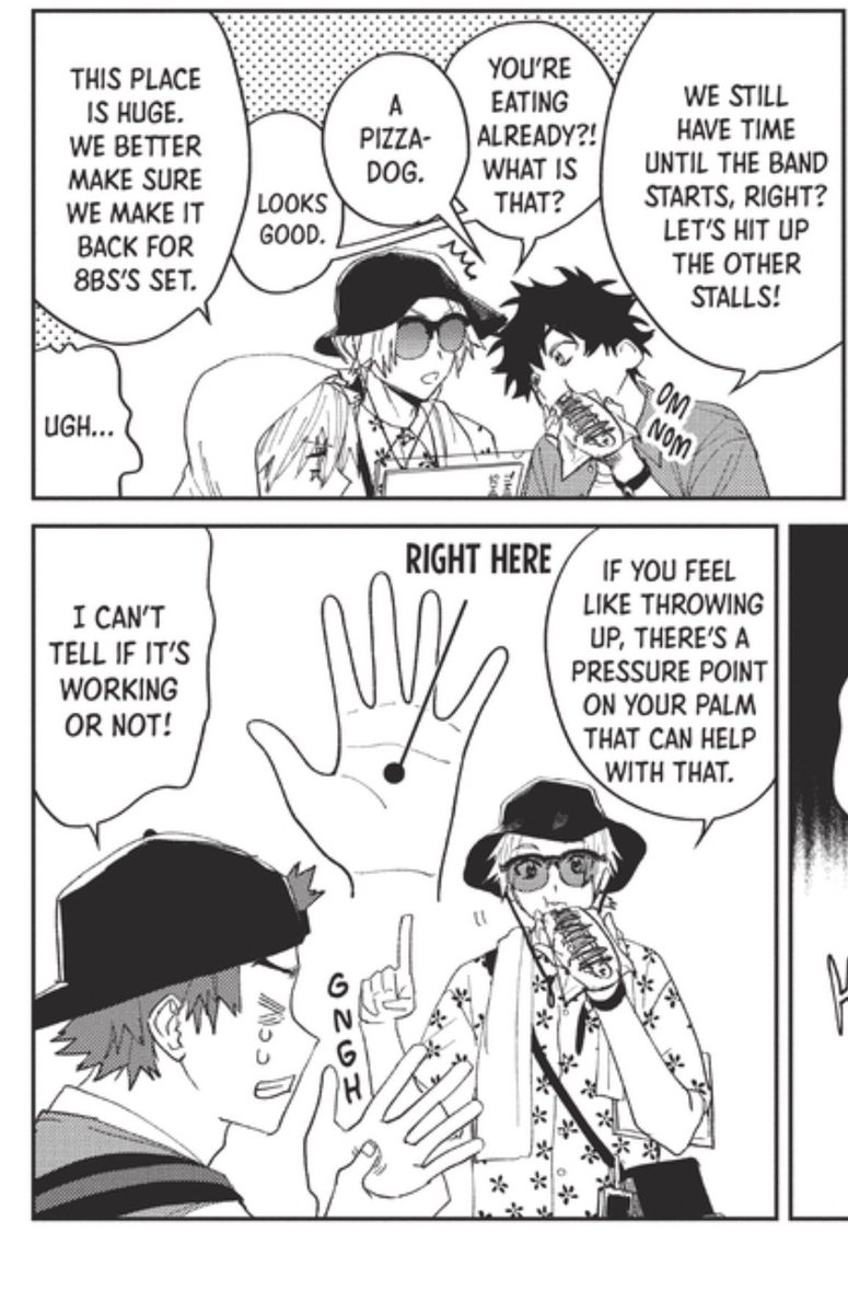 cantoctrl's tweet photo. Not to corn plate but I’m just realizing that Mogari gave Eugene his hotdog just because he said it looks good https://t.co/t4g12XDHqv