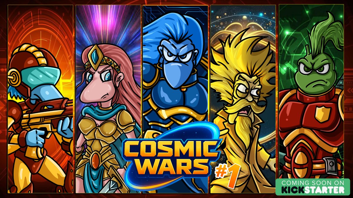 CatchDaCraze's tweet photo. The sequel is coming! 31 of you signed up! Can we beat issue 0 and reach 56 signups before we launch issue 1? Click and join us today https://t.co/IvWsxSQI5H
#cosmicwars #mystory #comics #comingsoon #SignUp #art #gaming #anime #scifiart #kickstarter https://t.co/6dNcdtsEfb