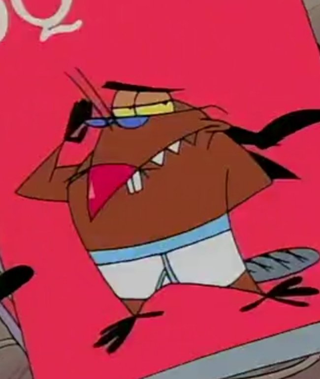 bugnoirsk1's tweet photo. Idk what to post. Here's Daggett in undies :P
#angrybeavers #theangrybeavers #daggettbeaver https://t.co/pirAyWyqz8
