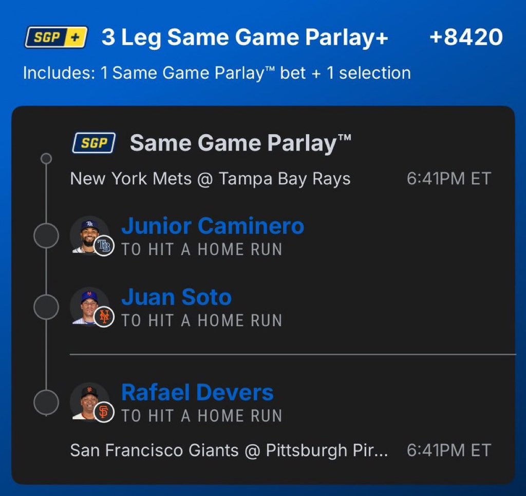 MartBrown___'s tweet photo. Swing for the stars type of night. Let’s ride! 🎯 #GamblingX #MLB  #BettingX #MLBTips 

@Playbook https://t.co/rhMFas7S1H