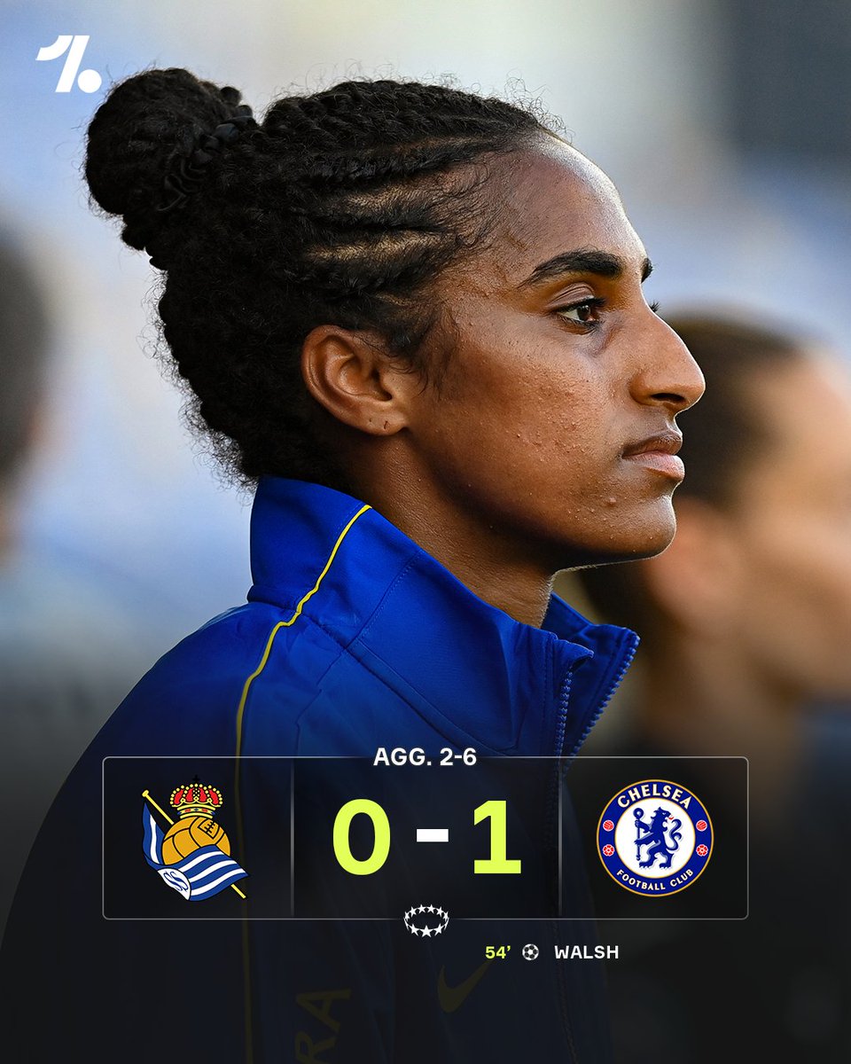 OneFootball's tweet photo. Chelsea's first-leg did the business and they qualify for the Women's Champions League 🙌✨ https://t.co/ZW0Nk8FpQ0