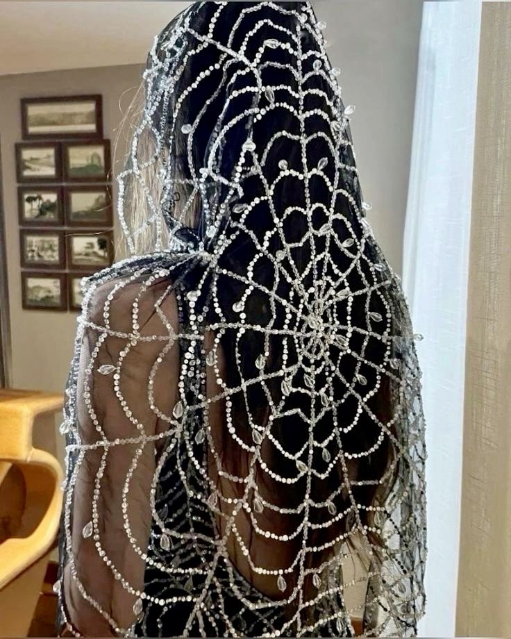 Moodsby_v's tweet photo. Cobweb Veil Cape by Annie's Ibiza https://t.co/o1qY7J4vxD