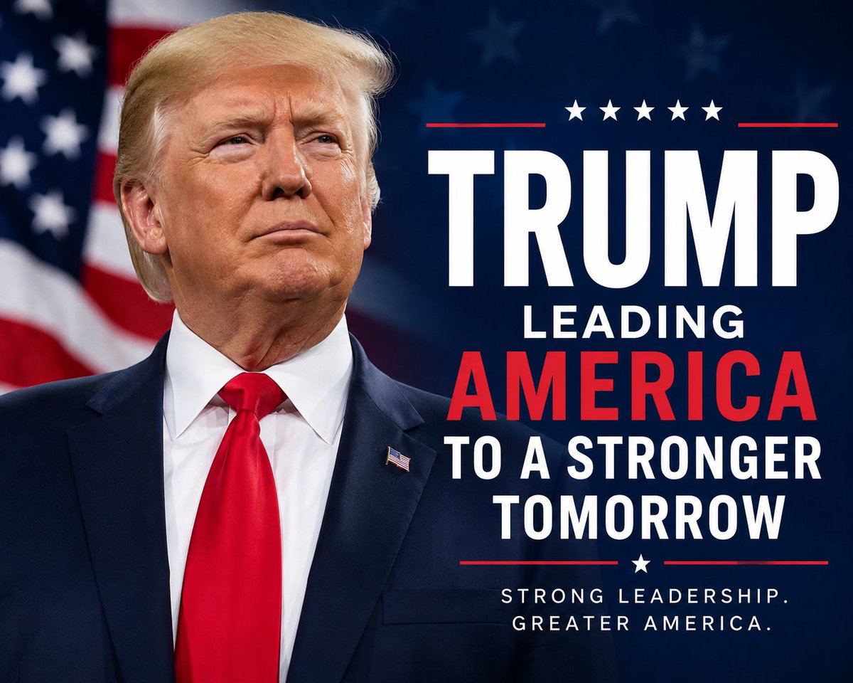 JohnSmithh33fu's tweet photo. 🇺🇸 Strong Leadership. A Stronger America.
Donald Trump stands for strength, determination, and a vision of a greater future for America. 🇺🇸
Make America Stronger. Make America Proud. 🦅 https://t.co/u29kr5DTka
