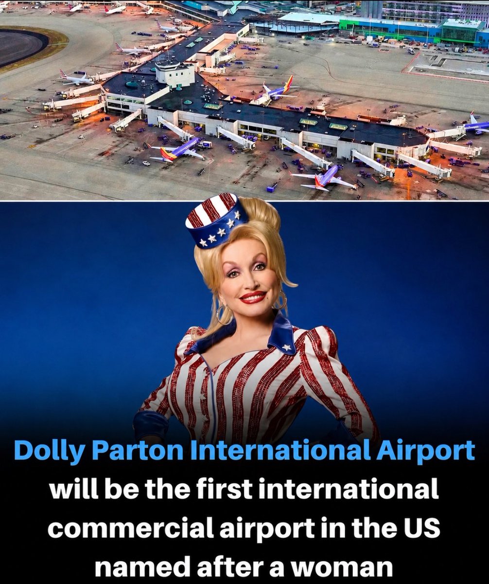 whotfisjovana's tweet photo. It is too crazy that this is the first airport named after a woman. says a lot about America, tbh. https://t.co/QDxV1jIhiT