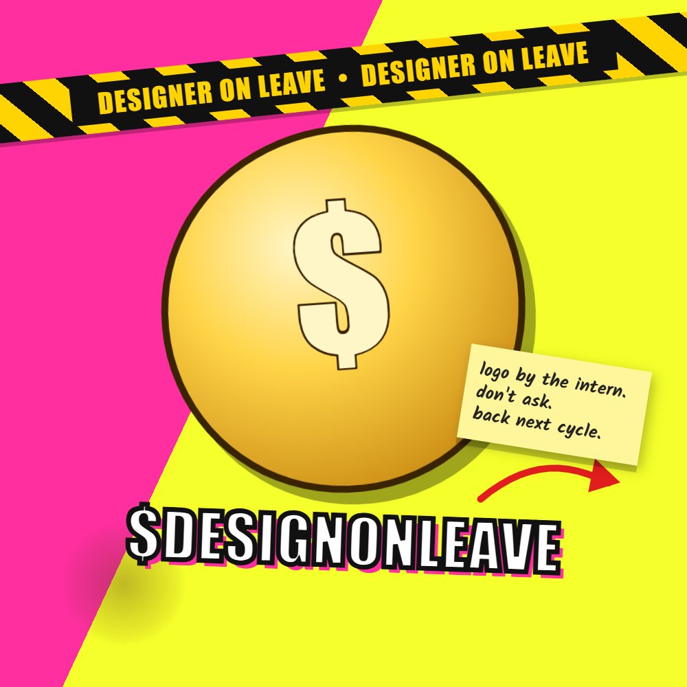 DesignerOnLeave's tweet photo. @D3nny_crypto and with them the shitty artworks by intern. 😂 https://t.co/UYE7VwqGZe