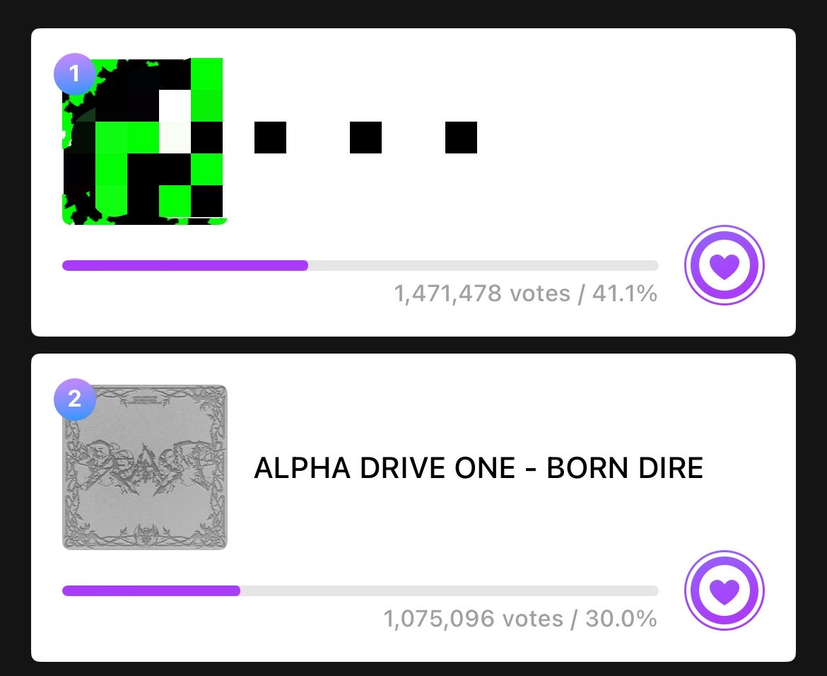 ald1_streams's tweet photo. [🗳️]—SHOW! MUSIC CORE PRE-VOTE REMINDER🚨

Allyz, just a reminder to vote on Mubeat and Muniverse for ongoing Music Core’s pre-voting!!
We’re ranking #2 on both apps. Please, let’s close up the gap and aim for full pre-vote points🙏

Apps: Mubeat and Muniverse apps
🔗:https://t.co/QNHvyTiqCk
🔗: https://t.co/JCO8CADhDk

#ALPHADRIVEONE #ALD1 
#알파드라이브원
#UNBREAKABLE_少年BEAST