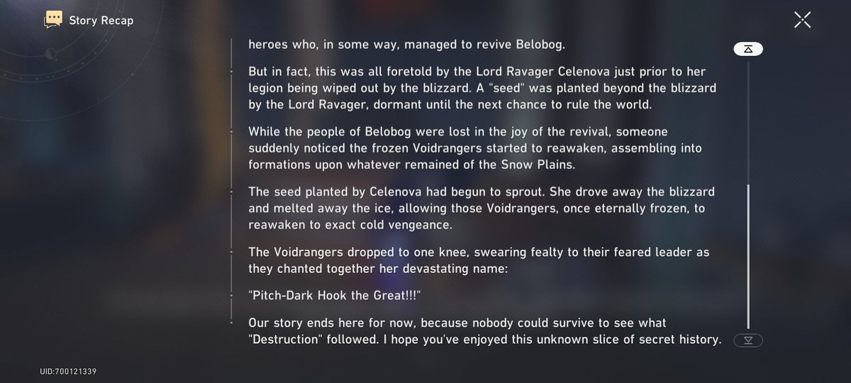 BabochkaFan's tweet photo. I can't do this bro I need to believe at least some of it
Like hey it acknowledges the very real threat of voidrangers defrosting &amp; swarming the very last surviving city
Like the whole fucking planet is riddled with them, the ensuing onslaught would be... cruel is too weak a word https://t.co/fzKgxt6RhF