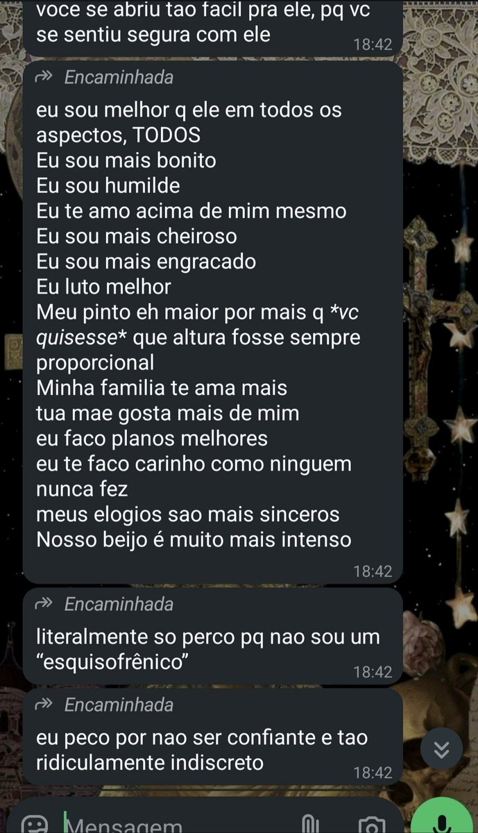 mslinmk's tweet photo. um cara não queria assumir a garota e enrolava ela há anos, eu fiquei com ela, ele descobriu, surtou e mandou isso pra ela https://t.co/KkrE7IDVrs