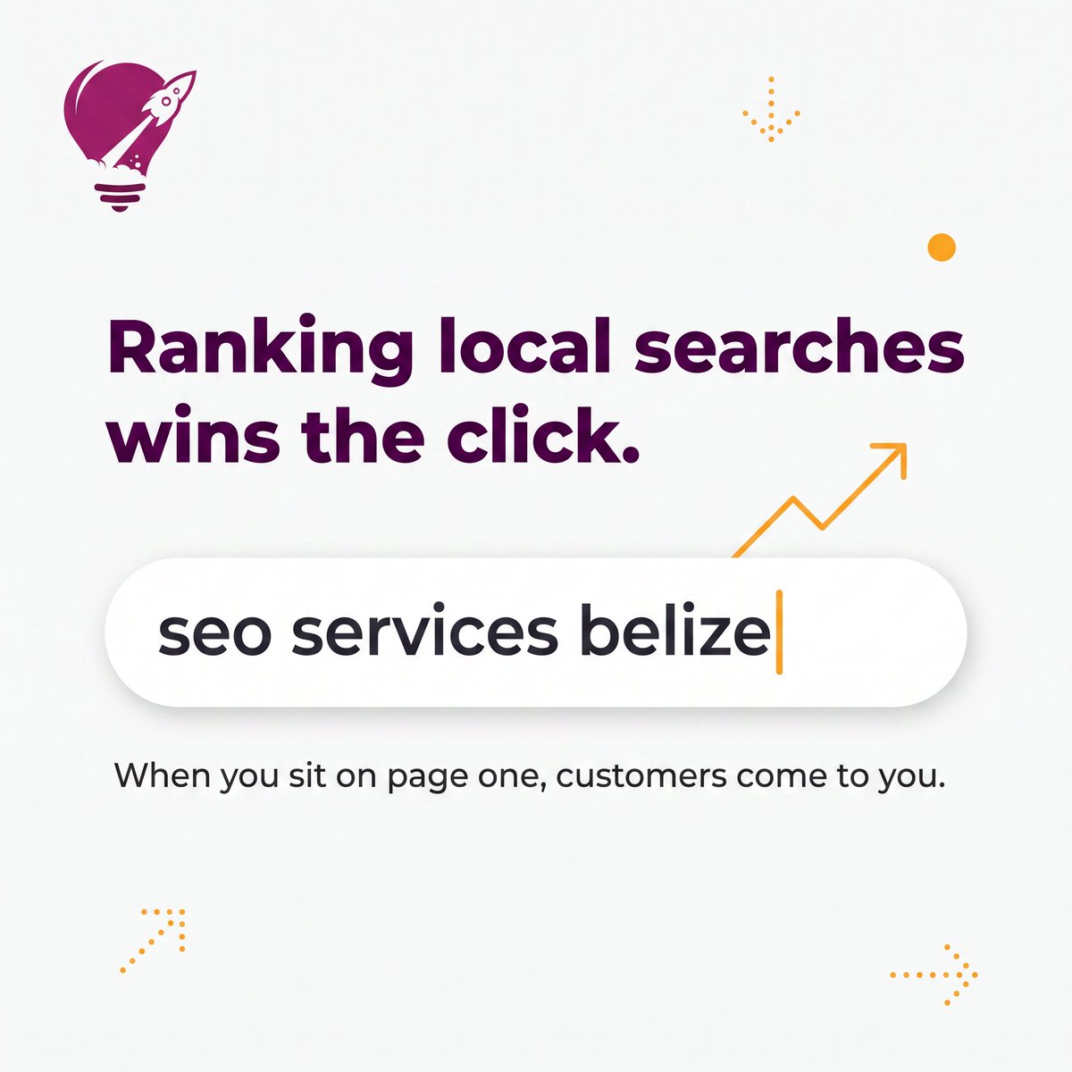 BKCreativeBZE's tweet photo. Here's what Belize customers really type into Google before they buy.

"Best web design agency near me."
"SEO services Belize."
"Social media marketing Belize."

Each one is a local customer who's ready to spend - and a business that shows up there wins the click. https://t.co/ZXpjrVTj8a