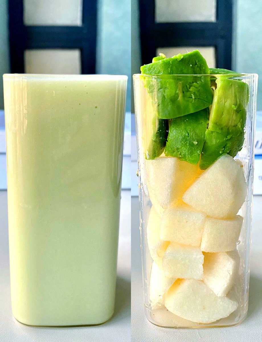 GemmaHowelgl's tweet photo. Smoothie de aguacate con miel y menta: mezcla aguacate maduro, jugo de naranja, una cucharada de miel y hielo, listo en 5 minutos! Refrescante y saludable para tu día. https://t.co/3ivQP6eKpH