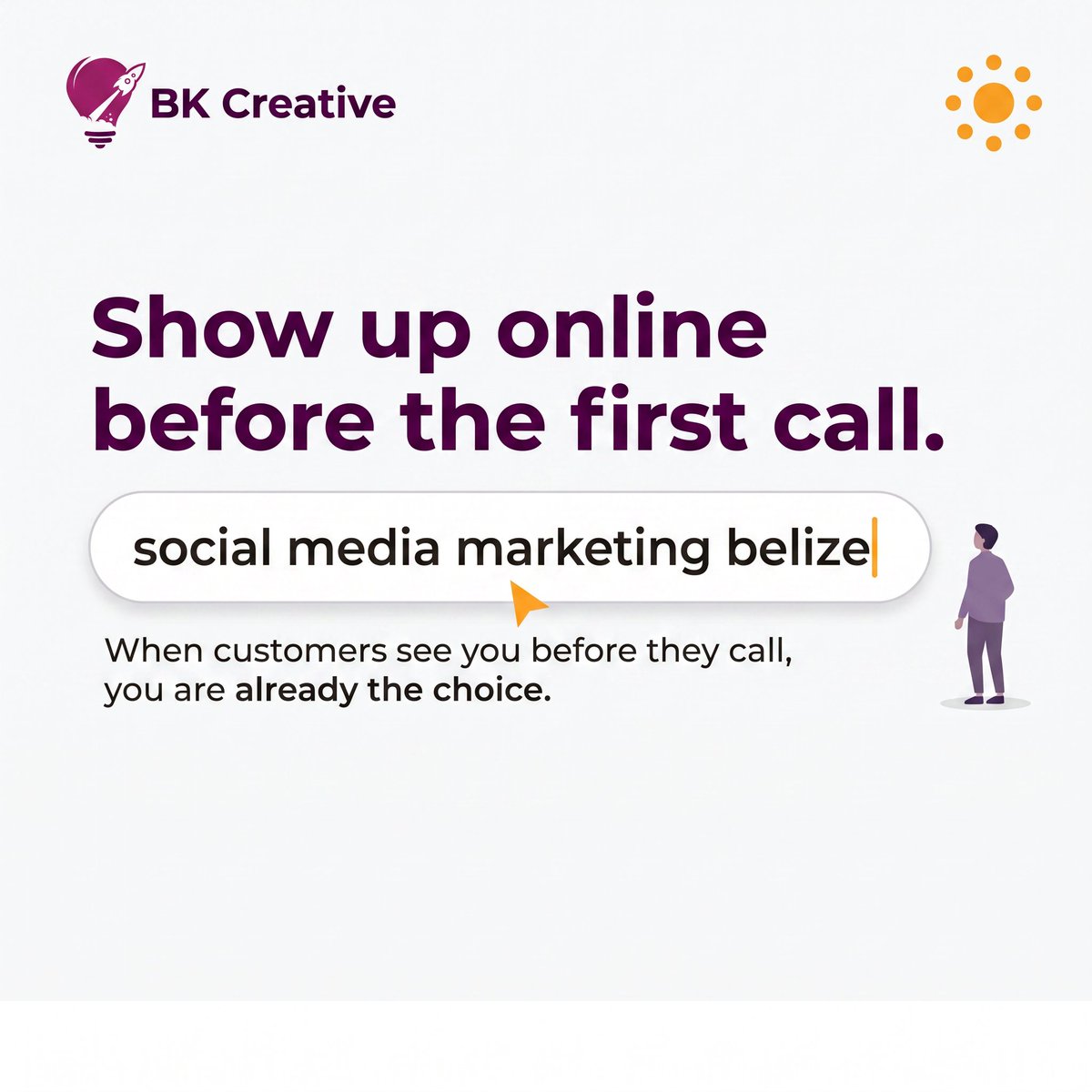 BKCreativeBZE's tweet photo. Here's what Belize customers really type into Google before they buy.

"Best web design agency near me."
"SEO services Belize."
"Social media marketing Belize."

Each one is a local customer who's ready to spend - and a business that shows up there wins the click. https://t.co/ZXpjrVTj8a