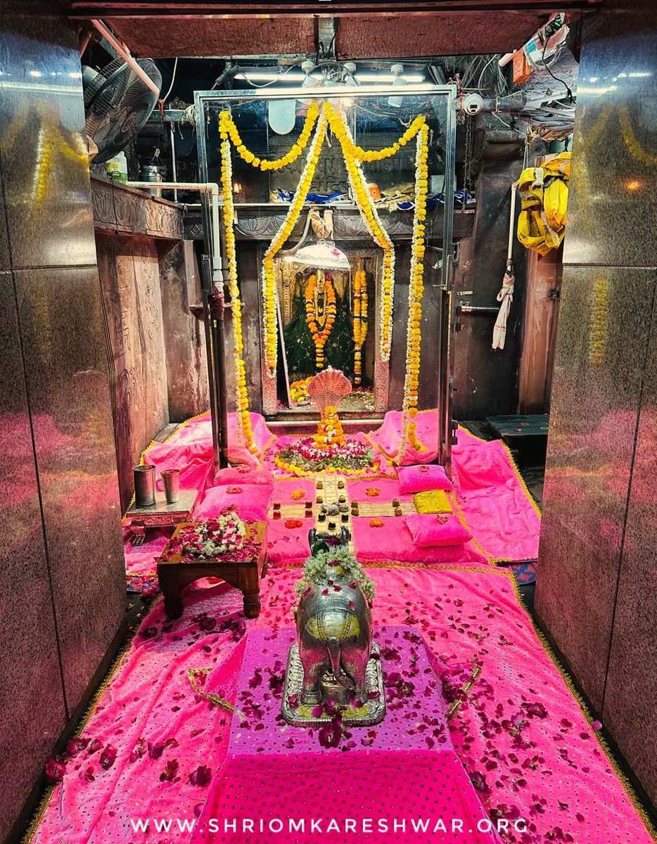 OmkarJyotirling's tweet photo. 🚩जय ओंकार जी🚩
द्वादश ज्योतिर्लिंग में चतुर्थ, श्री ओंकारेश्वर में ओंकार महाराज के शयन दर्शन।
भाद्रपद कृष्ण पक्ष पंचमी स. 2082 बुधवार दिनांक-02/09/26
वेब-https://t.co/cOFsHLEZaw
हेल्प-8989998686(8AM-8PM)
#omkareshwar #ओम्कारेश्वर https://t.co/HhxVOGHGkA