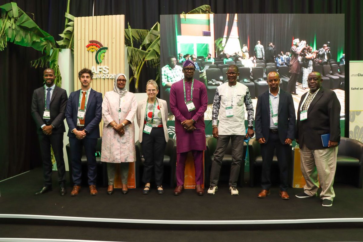 ILRI's tweet photo. Livestock contributes 50% to pastoral incomes &amp; 40% of agricultural GDP—yet climate finance often overlooks it. At the @OECD session on Climate Finance, Shirley Tarawali explained why the sector is a climate solution, not a liability. 🌍🐄

#AFSF2026  #AFSForum2026 #Livestock https://t.co/AqJ9Fl8i6R