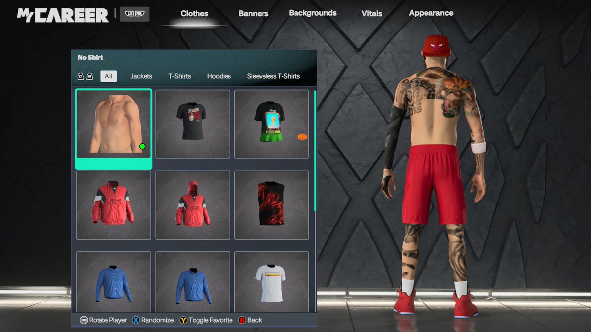kingmejay's tweet photo. @NBA2K I am having an issue with my tattoos once I placed them on my second female character the tattoos on my original male character glitched out please help 🙏🏽🙏🏽🙏🏽 https://t.co/RauOceXxJk