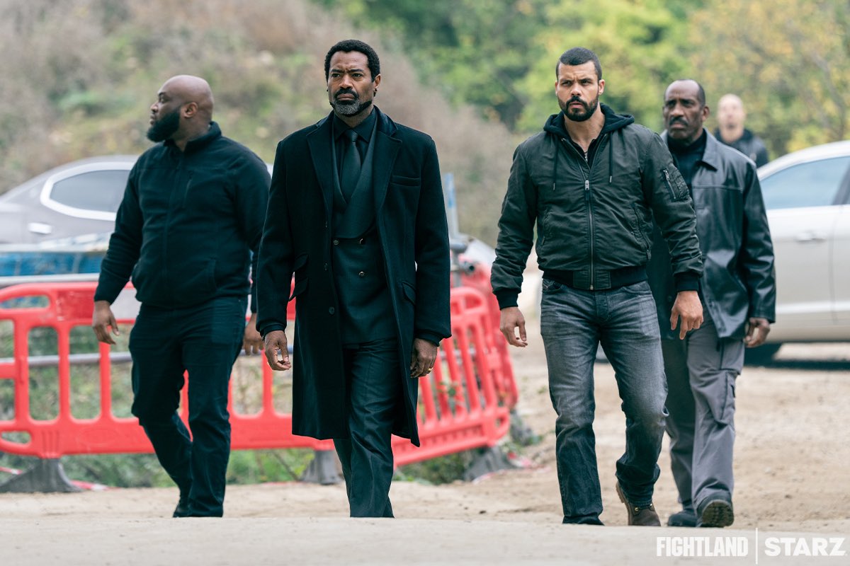 PowerTVFans's tweet photo. Kingsley is ready to reclaim his empire! Watch #Fightland this Friday on the @STARZ app! https://t.co/pXRmiIm27H