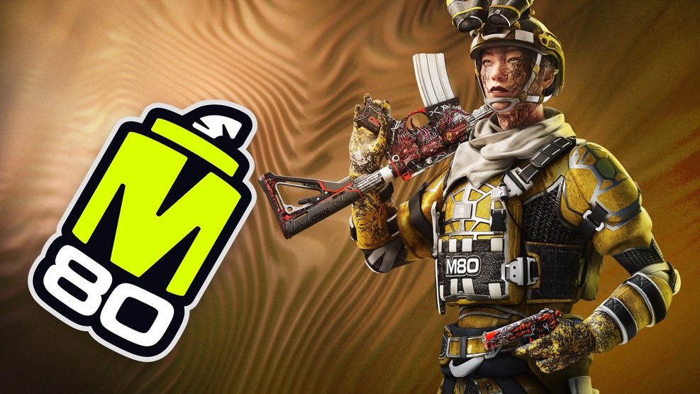 dfuzrR6S's tweet photo. New M80 Ram skin out! With that said, I'm giving away 5 codes. To enter:

- Follow @dfuzrR6S 
- Follow @M80gg 
- Retweet

The winner will be drawn in 72h.
If you're not one of the lucky ones, you can still buy it in the store🫶 https://t.co/AMwSdjkluy