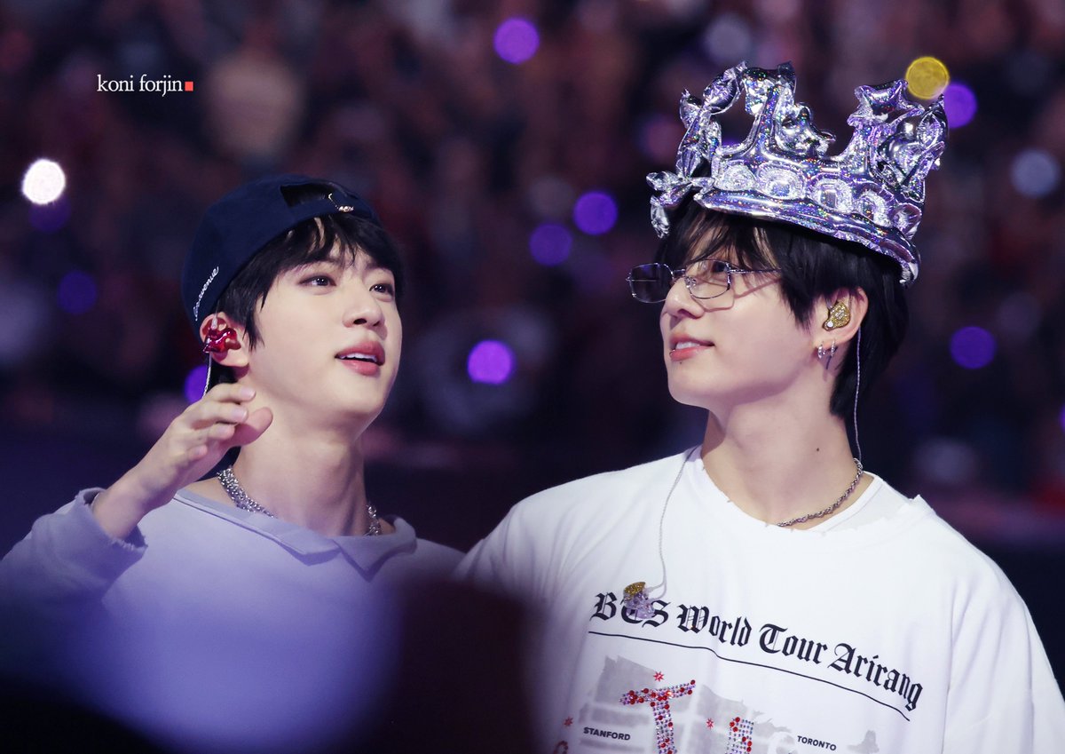 btsforever1207's tweet photo. 260901 BTS ARIRANG LA HD   

🐹🐰

#BTS_WORLDTOUR_ARIRANG_LA #방탄소년단진 #JIN #진 #BTS_WORLDTOUR_ARIRANG https://t.co/8yhIjVaRmx