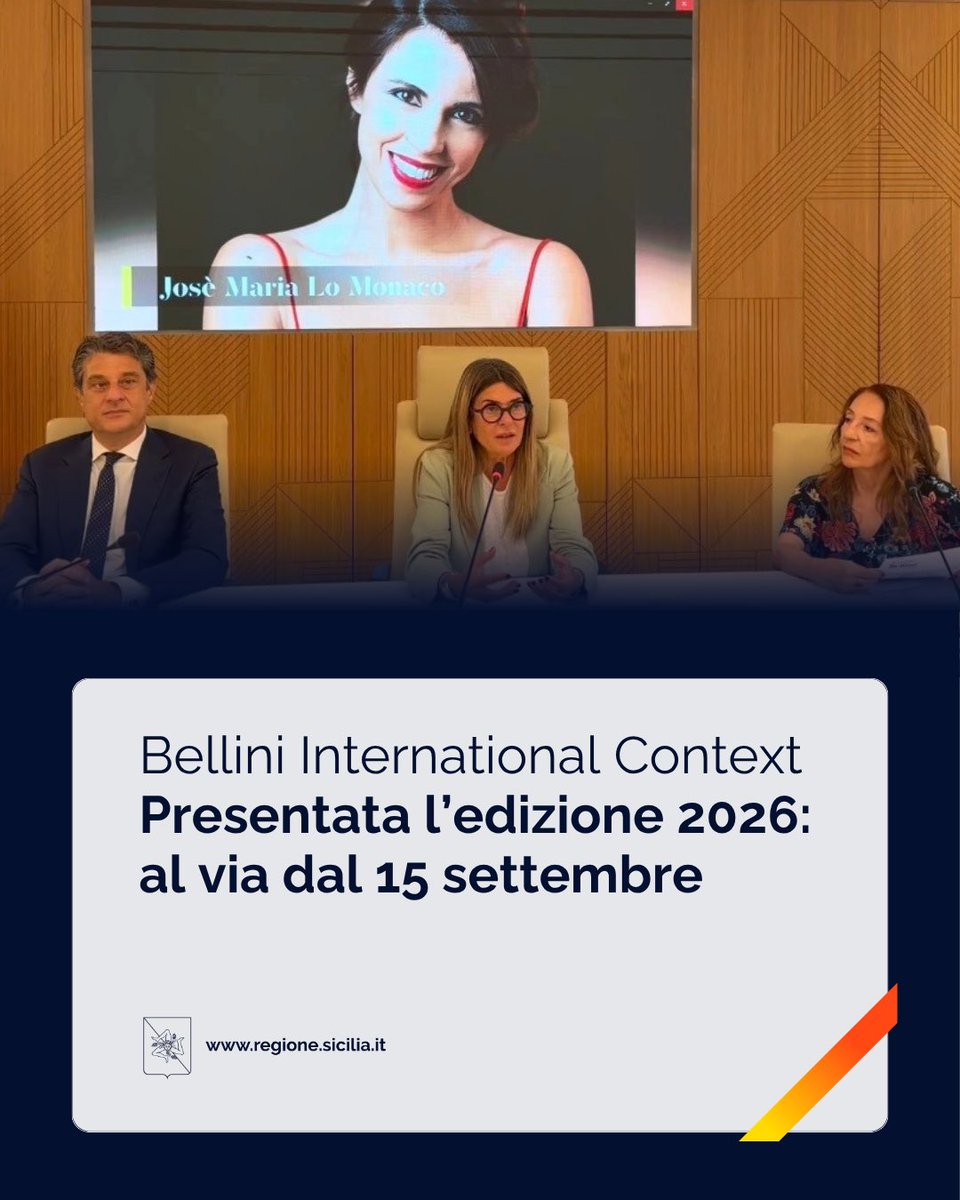 Regione_Sicilia's tweet photo. 🎶#Opere liriche, #concerti classici e jazz, contaminazioni tra prosa e musica, prime esecuzioni assolute, incontri musicologici e iniziative diffuse. Dal 15 settembre al 4 ottobre, saranno oltre trenta gli appuntamenti del Bic.
Leggi 🔗 https://t.co/0DeIIYdHsz
#Sicilia https://t.co/H3c0sDGjPK