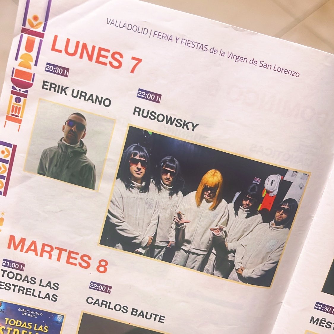 Erik_Urano's tweet photo. Erik Urano
        +
@_rusowsky 

📅7 de Septiembre
📍Plaza Mayor de Valladolid 
🎫🎫GRATIS🎫🎫

Mejor plan imposible la verdad https://t.co/BLhC1BD6SG