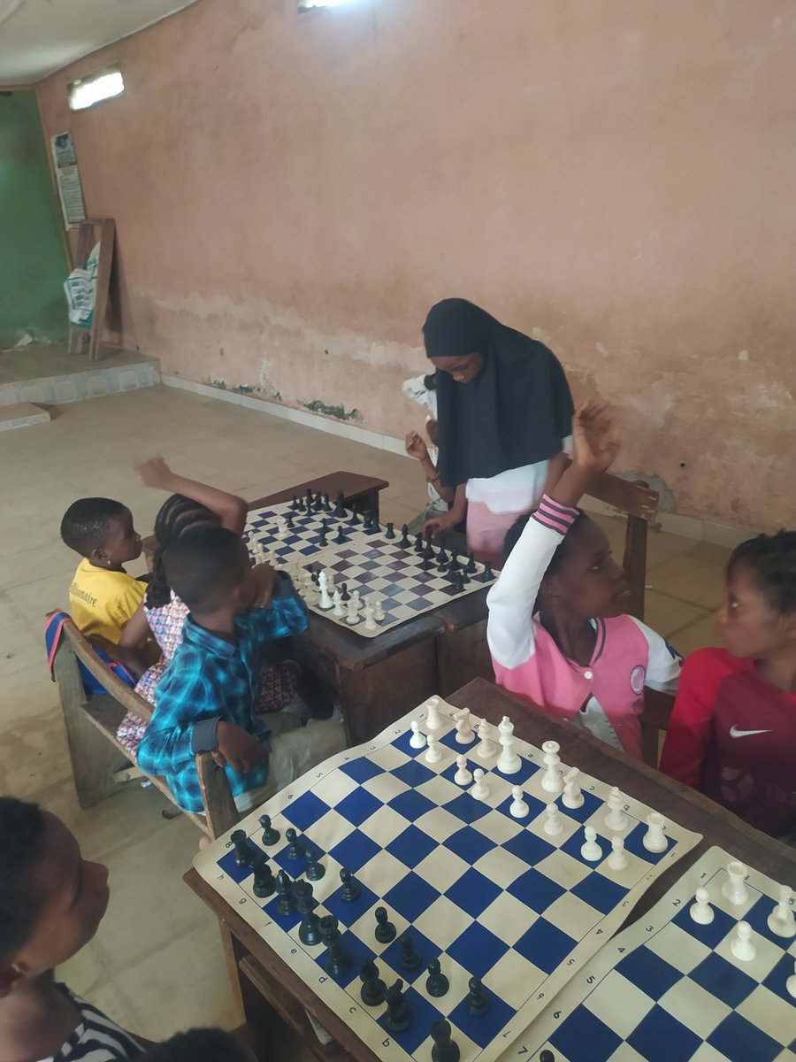 sgy4Womendev's tweet photo. No one who has truly discovered the incredible power of chess would want to keep it all to themselves, just like Thanos! 

Chess has a unique way of transforming lives, building critical thinking skills, fostering meaningful connections, and bringing communities together. Once you experience its power, the natural response is to share it with others.

Today, we concluded the EcoChess Summer Holiday Training Programme with the students of De-Ohms Schools.

Over 150 students participated in the programme, which was implemented across three schools:
-  De-Ohms Schools
- Abfield Montessori Schools
-  Festard College, Igando

For many of the participants, this was their very first introduction to the beautiful game of chess. However, students from Abfield Montessori Schools are versatile, thanks to their active school chess programme.

Beyond learning how to play chess, participants were introduced to how they can handcraft functional chess sets from recycled pure water sachets!

Through EcoChess, we are using chess as a tool to promote education, creativity, environmental consciousness, and sustainability in Lagos, a fragile coastal city facing significant environmental challenges.

The journey doesn't end here. As the new academic session begins in a few weeks, we will be re-engaging the participating schools to consolidate the knowledge and skills acquired by the students.

A very special thank you to @TheGiftofChess for their exclusive support for this impactful project. Your support is helping us introduce more young people to the transformative power of chess while encouraging them to see waste as a resource for creativity and innovation.

We are really just getting started! Expect even more exciting things from the EcoChess movement!