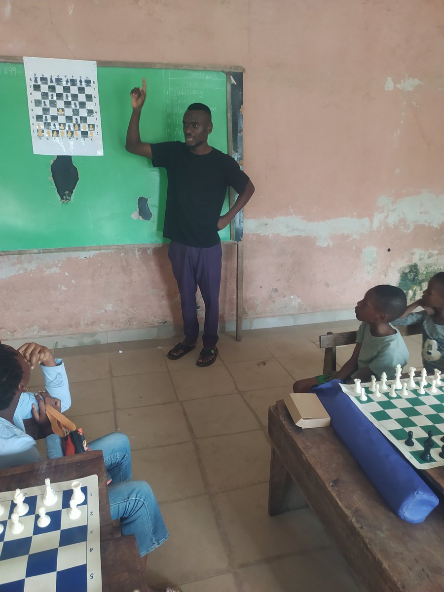 sgy4Womendev's tweet photo. No one who has truly discovered the incredible power of chess would want to keep it all to themselves, just like Thanos! 

Chess has a unique way of transforming lives, building critical thinking skills, fostering meaningful connections, and bringing communities together. Once you experience its power, the natural response is to share it with others.

Today, we concluded the EcoChess Summer Holiday Training Programme with the students of De-Ohms Schools.

Over 150 students participated in the programme, which was implemented across three schools:
-  De-Ohms Schools
- Abfield Montessori Schools
-  Festard College, Igando

For many of the participants, this was their very first introduction to the beautiful game of chess. However, students from Abfield Montessori Schools are versatile, thanks to their active school chess programme.

Beyond learning how to play chess, participants were introduced to how they can handcraft functional chess sets from recycled pure water sachets!

Through EcoChess, we are using chess as a tool to promote education, creativity, environmental consciousness, and sustainability in Lagos, a fragile coastal city facing significant environmental challenges.

The journey doesn't end here. As the new academic session begins in a few weeks, we will be re-engaging the participating schools to consolidate the knowledge and skills acquired by the students.

A very special thank you to @TheGiftofChess for their exclusive support for this impactful project. Your support is helping us introduce more young people to the transformative power of chess while encouraging them to see waste as a resource for creativity and innovation.

We are really just getting started! Expect even more exciting things from the EcoChess movement!
