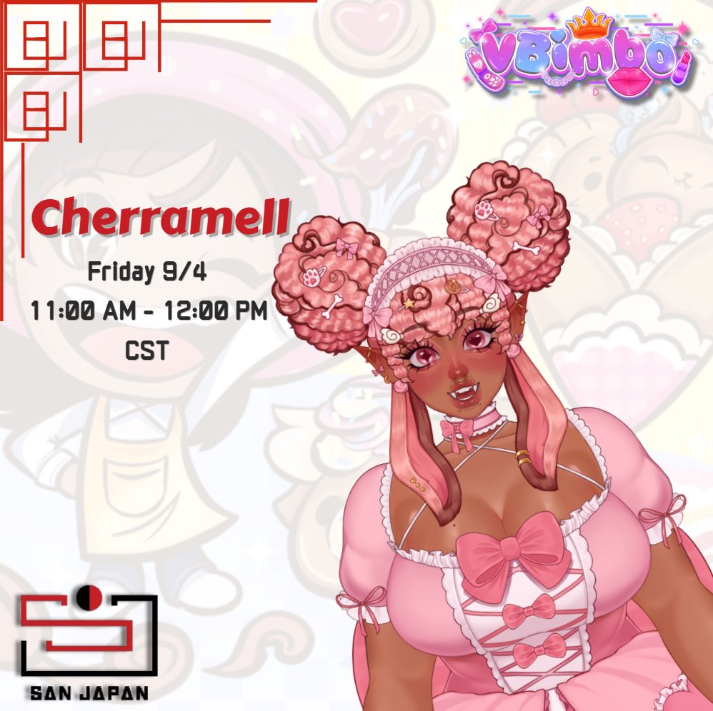 cherramell_'s tweet photo. missed your princess last week? 🍮
well you’re in luck, cause she will be at #SanJapan this week!!

thank youu @VBimboOfficial for this opportunity ✨ i’ll be handled by @VTHandlerForFun so if you see mee, come say hiii!

📅 friday, sept 4th 
⏱️ 11am EST / 8am PST https://t.co/f4e1JOdMWg