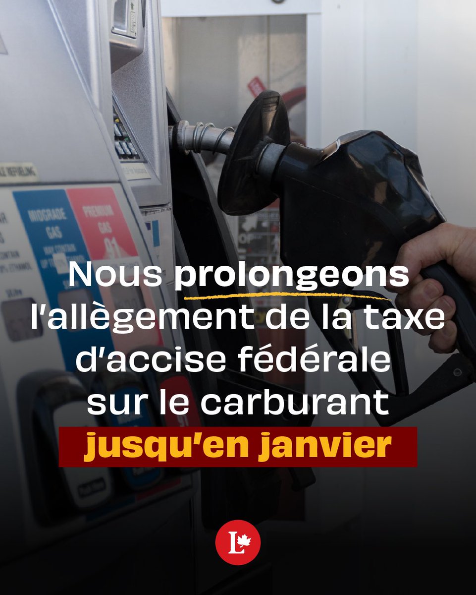 MarcMillerVM's tweet photo. Nous bâtissons un Canada plus fort et plus abordable.
En avril, nous avons réduit la taxe à la pompe, remettant 10 cents dans les poches des Canadiens pour chaque litre d’essence.

Et aujourd’hui, les économies continuent. https://t.co/zbFXj3ermV
