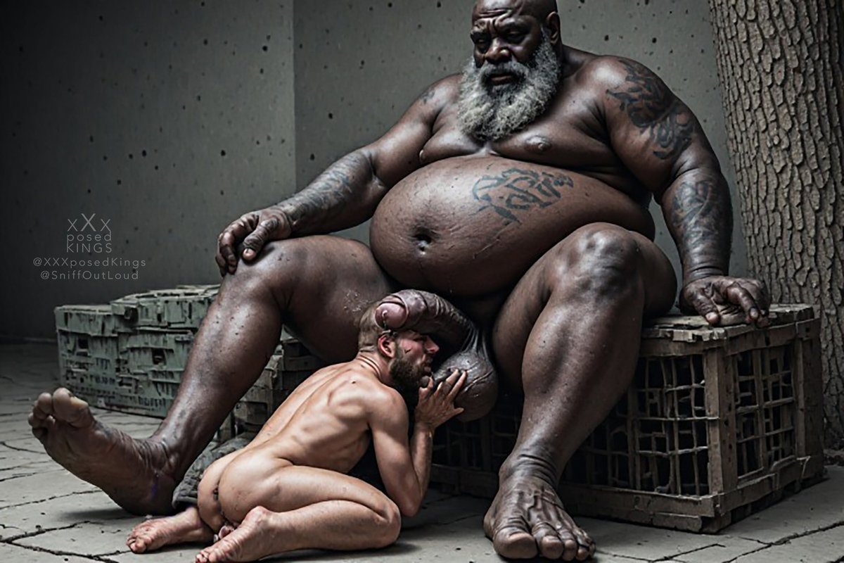 SniffOutLoud's tweet photo. It's hump day and it's gloomy out. You just want to be in your safe space. 
💪🏿👊🏿🍆🥚🥚🫶🏿👣🐽👅

#chubby #daddy #balls #sweaty #bear #beard #masculine #feet #BlackCock #tattoos #whiteboi #Alpha https://t.co/7VFNiECioQ