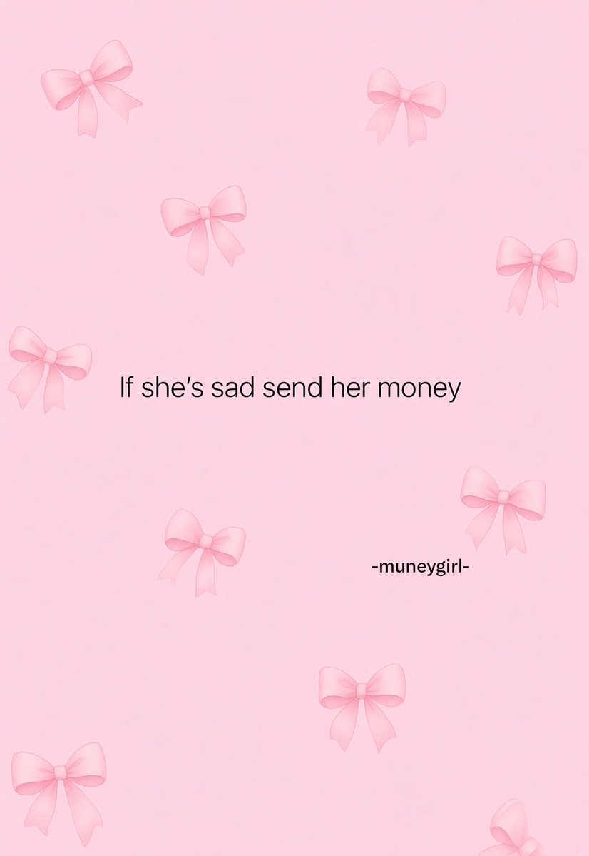 muneygirl's tweet photo. A cash gift would definitely make her happy 😊 https://t.co/osUDZy6ezk