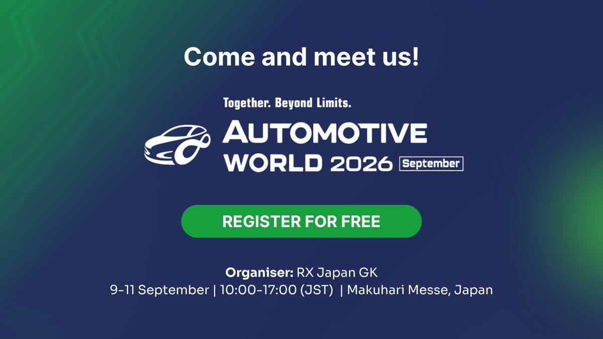 OpenHWFdn's tweet photo. The future of #AutomotiveInnovation extends from software to silicon.

Visit booth A5-44 at #AutomotiveWorldJapan2026 to learn how the OpenHW Foundation, @SDVeclipse, and Eclipse ThreadX support innovation across the automotive tech stack.

Learn more: https://t.co/jiC0tCh7kc https://t.co/DXwA6hBG5f