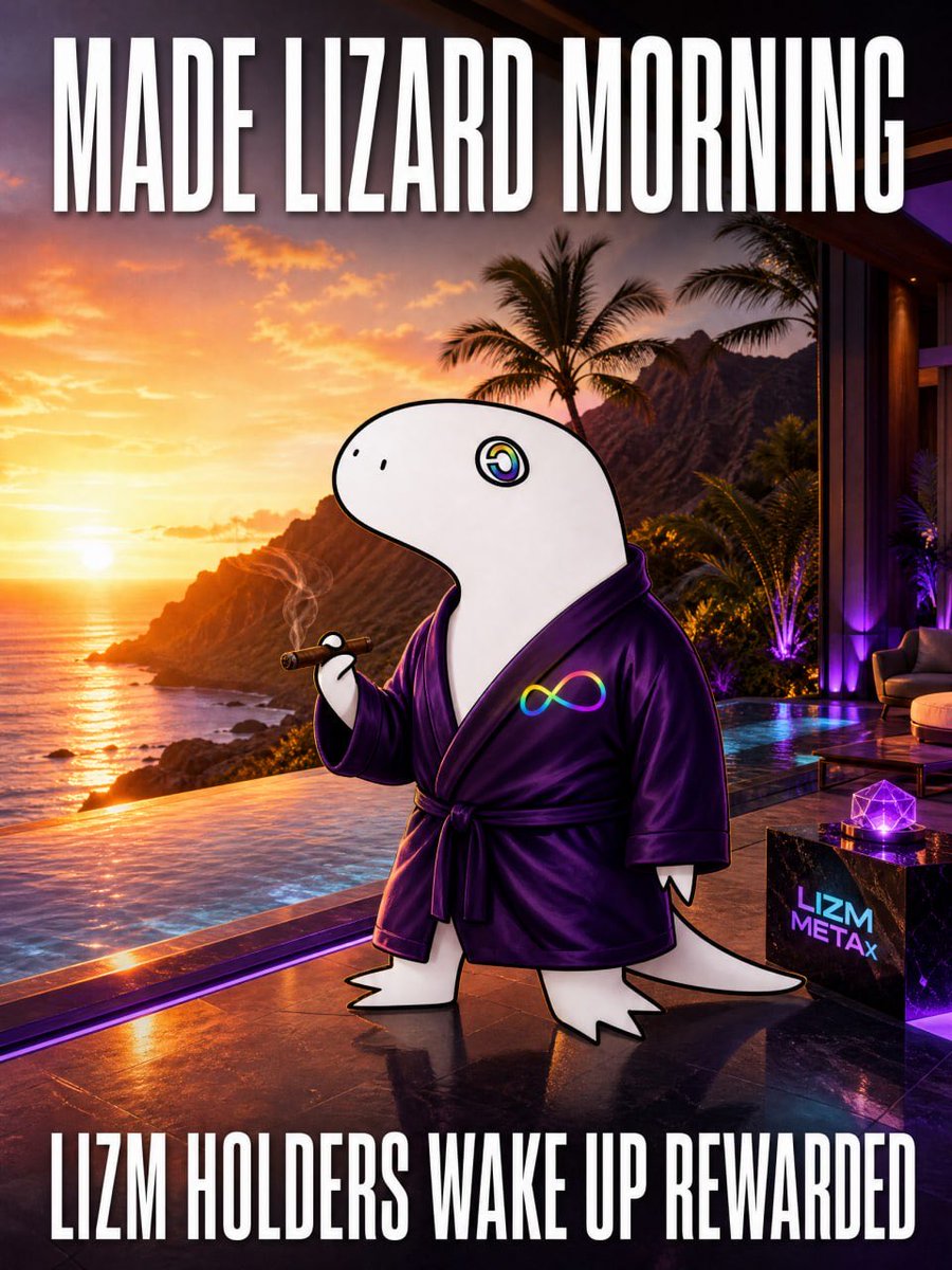 LIZMsol's tweet photo. Good LIZM Morning.
RWA Sol Lizard Bull Loading…
https://t.co/6vtplc8xIk https://t.co/B9nLk7vqkY