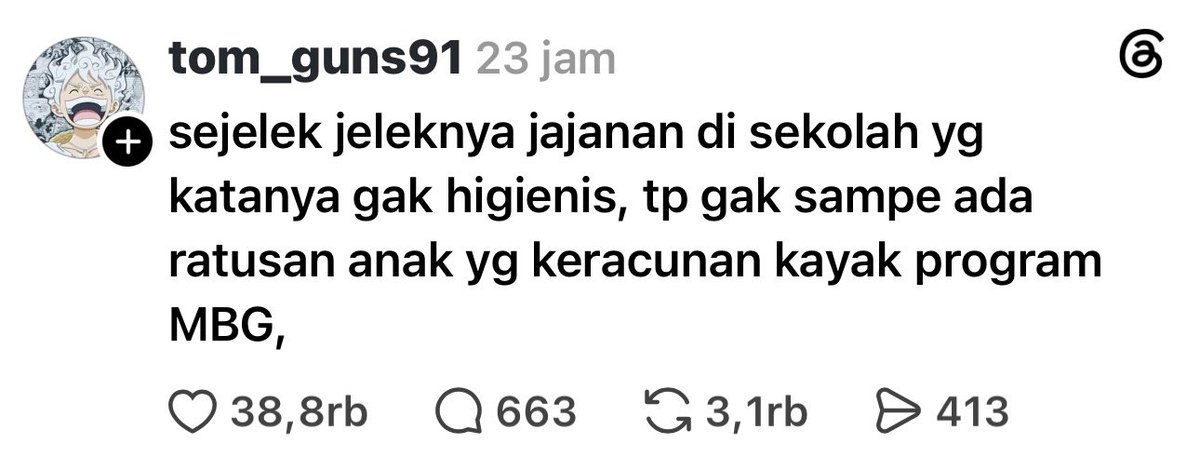 sosmedkeras's tweet photo. https://t.co/L42m7rF2fb