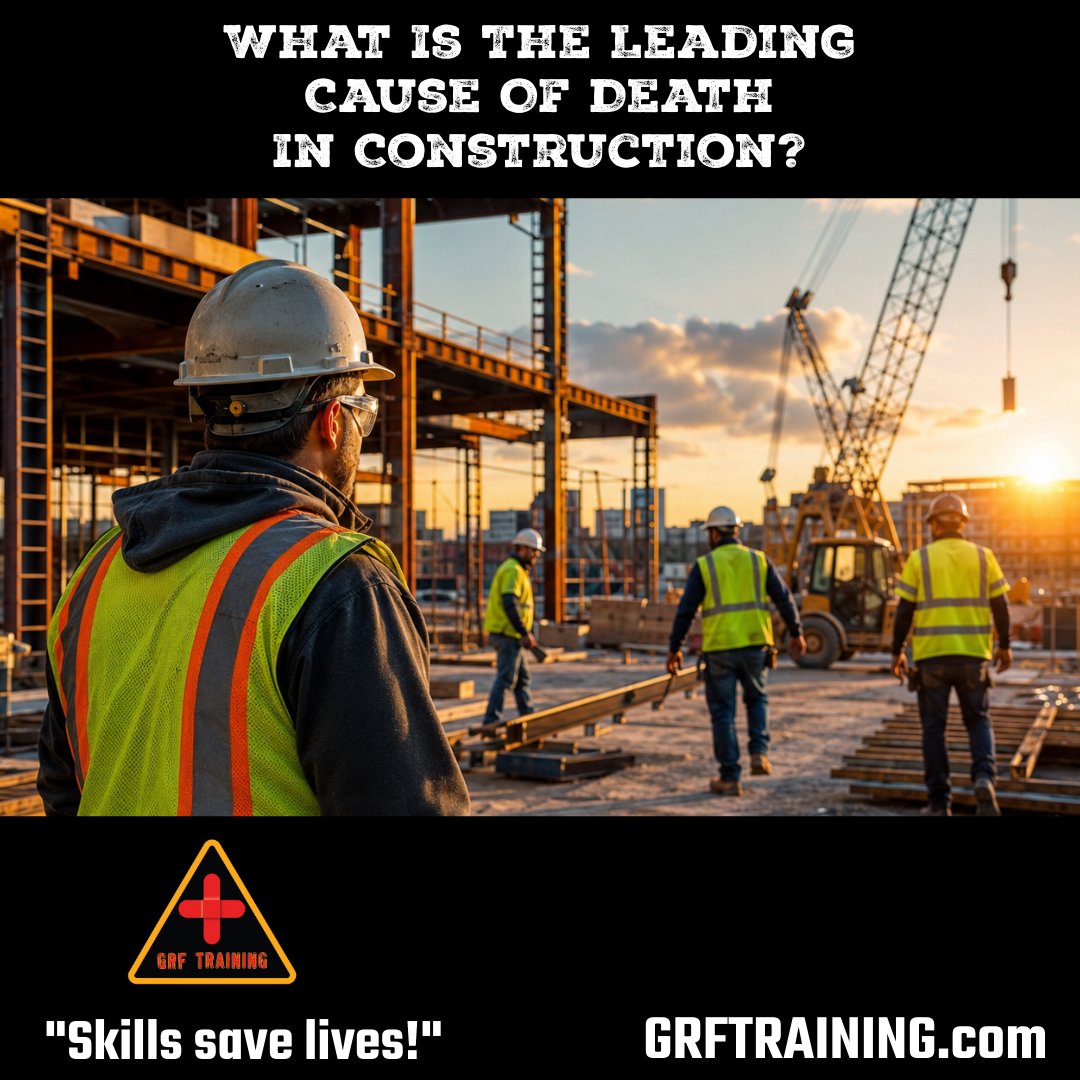 grftraining's tweet photo. According to OSHA and the U.S. Bureau of Labor Statistics, falls remain the leading cause of death in construction. A safer jobsite starts with the decisions we make every day.
#ConstructionSafety  #WorkplaceSafety #ConstructionIndustry #JobsiteSafety #GRFTRAINING #SafetyCulture https://t.co/A2bkmcdzAK