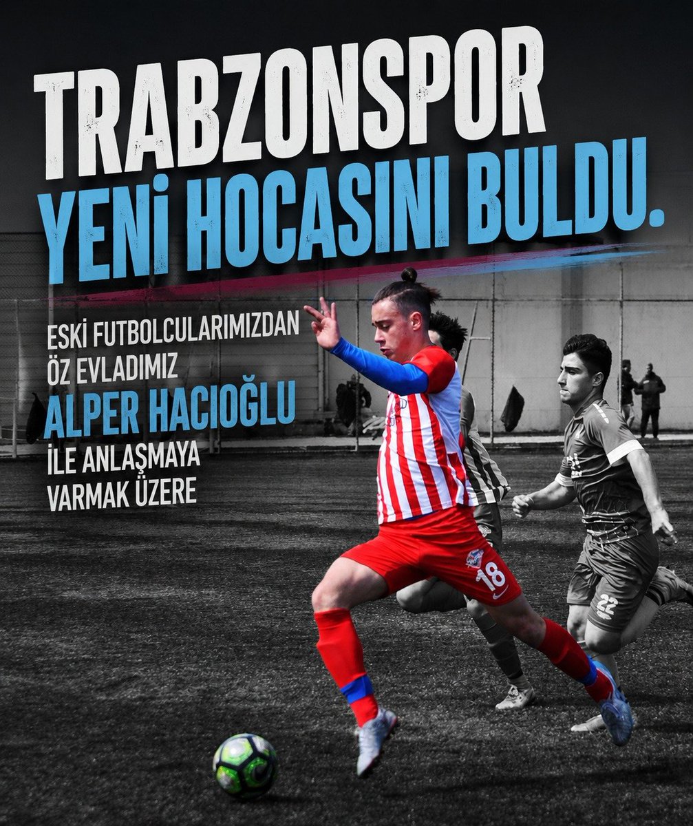 eyuphacioglu's tweet photo. Trabzonspor yeni hocamız, öz evladımız Alper Hacıoğlu ile anlaşmaya varmak üzere. 

#mizahamaçlıdır https://t.co/ir69QpmvJE