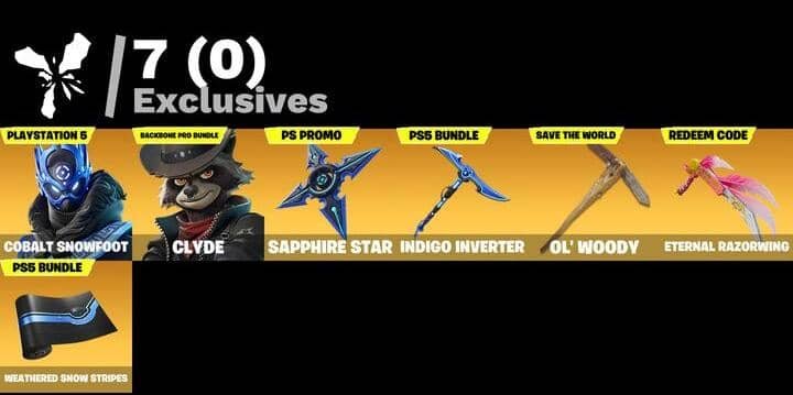 gameshubmmos_'s tweet photo. 286 Skins | New STW | Cobalt Snowfoot | Clyde | Sapphire Star | Indigo Inverter | Ol' Woody | Eternal Razorwing | Weathered Snow Stripes | 200VB | 02.09.26 (0 days ago) ๐ฅ
#Fortnite #account #trade #sell #OG #OGAERIAL #OGSKULL #OGaccount https://t.co/aVDUOlXb8V