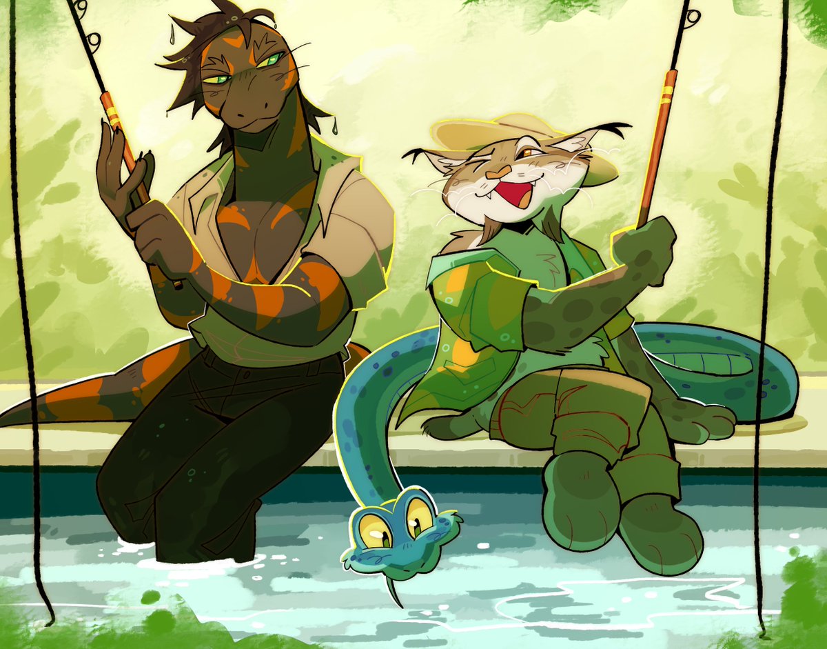 lakesparkles's tweet photo. I remembered I can always draw my favorite characters interacting https://t.co/EzflaLQbh1