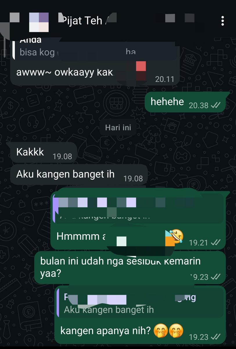 NurMessage's tweet photo. Kangen pijatannya apa orangnya nih?? 🙄🤫😆

#pijatpanggilanjakarta
#pijattradisionaljakarta
#fullbodymassagejakarta
#pijatibuhamiljakarta
#pijatsensualuntukwanita
#pijatpasutrijakarta https://t.co/ogyK8nzGym