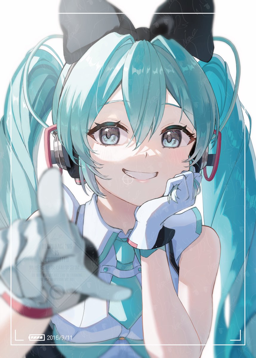 Nikawa0831's tweet photo. 寄稿させていただいた幕張ミクちゃんです！あの頃より可愛く描けたかな？ https://t.co/zrZRXVjErN