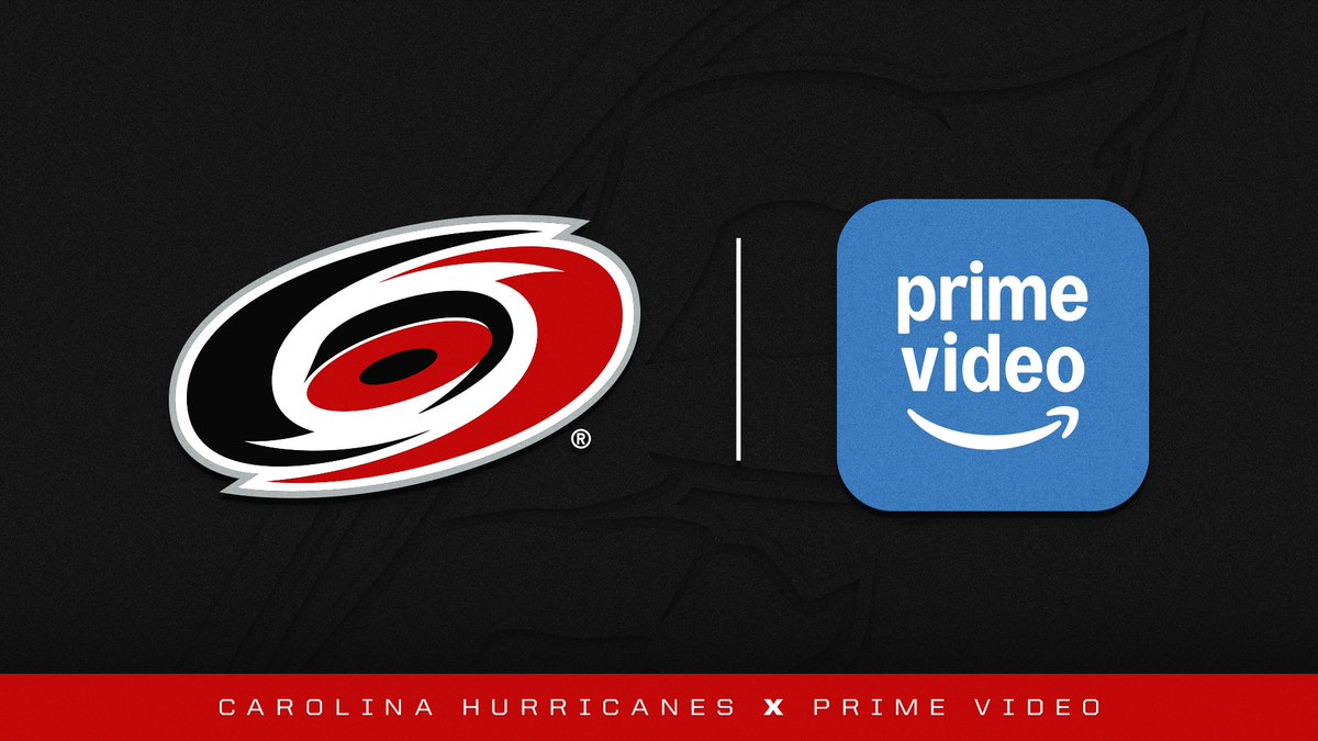 Canes's tweet photo. Get ready to watch the #Canes 🏒

Hurricanes Hockey Network will be available for streaming as a subscription on @PrimeVideo throughout the #Canes regional territory.

Details » https://t.co/iwXEejiTv9 https://t.co/NVShHttSVe