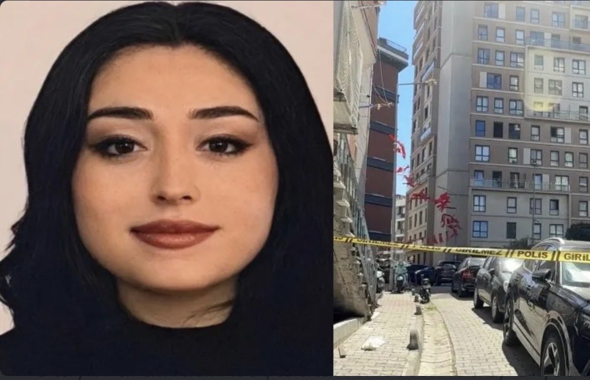 AvTurkanKara's tweet photo. İstanbul Kağıthane’de bir rezidansın 14’üncü katındaki dairenin balkonundan düşen 26 yaşındaki üniversite öğrencisi Nisa Nur Oğul hayatını kaybetti.
Olayla ilgili soruşturma başlatıldı .Yüksekten düşmeye bağlı tüm kadın ölümleri şüphelidir !
#Balkondanmandaldüşerkadındeğil
#KadınlarİntiharEtmiyor 
#Düşersemİnanma 👇