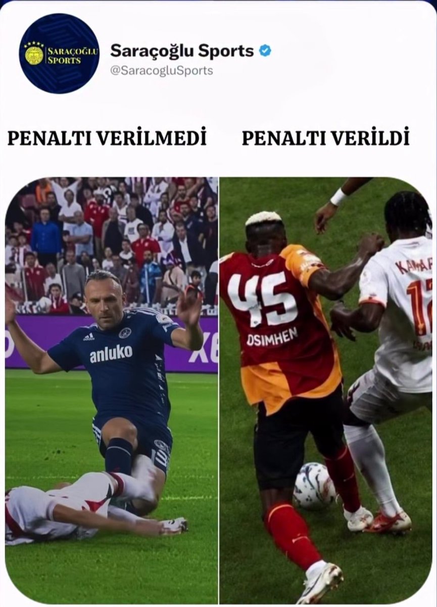yigiteroglu01's tweet photo. @FollwTheLeader Abi koyu Fenerbahçeliyim. Ligin en iyi forveti kim ne derse desin. Fakat çok çirkef ve dokunulmazlığı var. https://t.co/SVbIwXJa0j