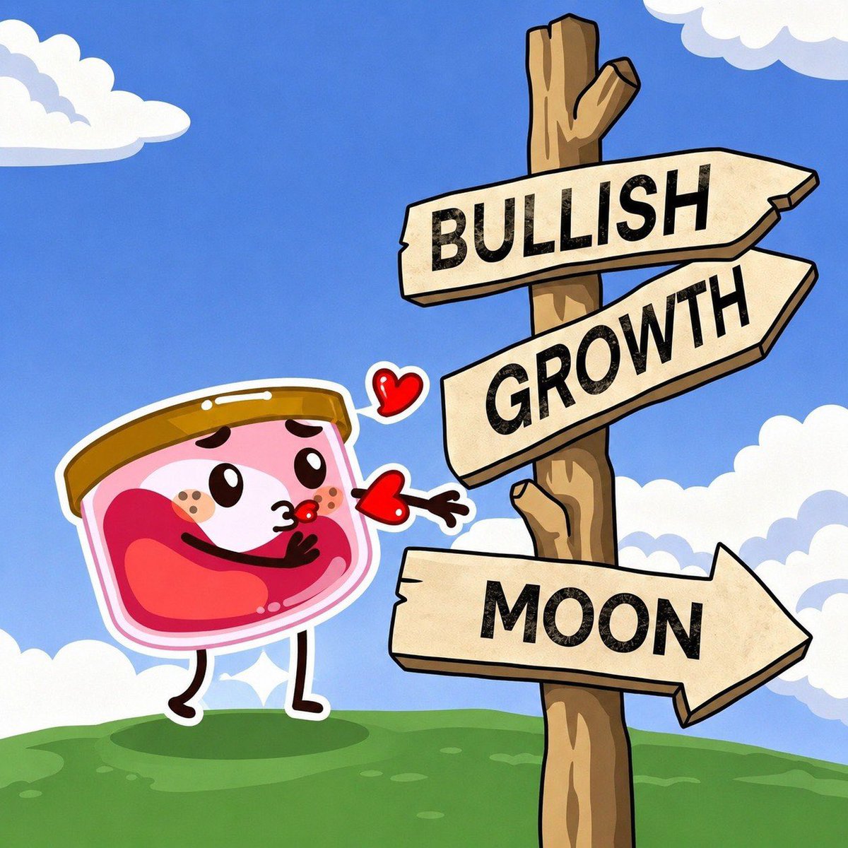 SweetJamGram's tweet photo. $JAM is destined to go in one way https://t.co/xzZdYBW0Vq