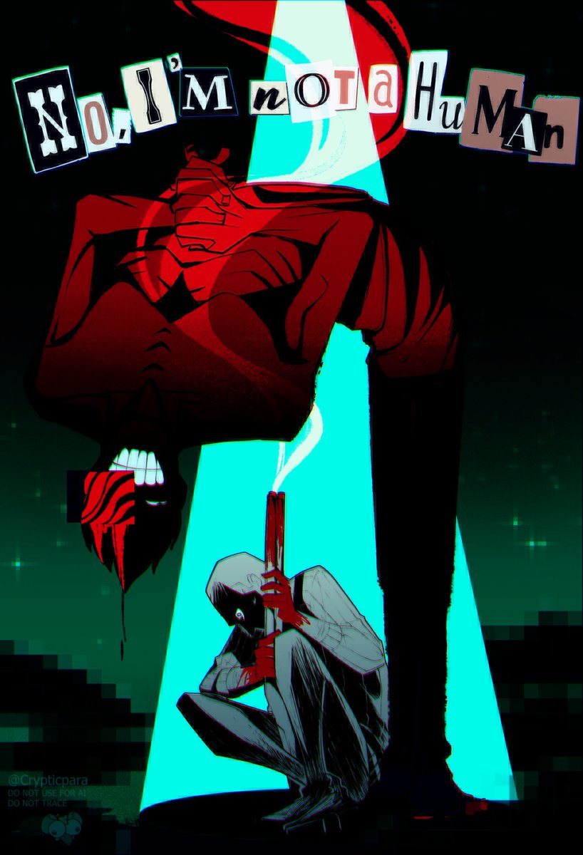 paragonkell80's tweet photo. Love in first shot 🩷 #ninah #noimnotahuman #palegun https://t.co/UunXcMYOPS