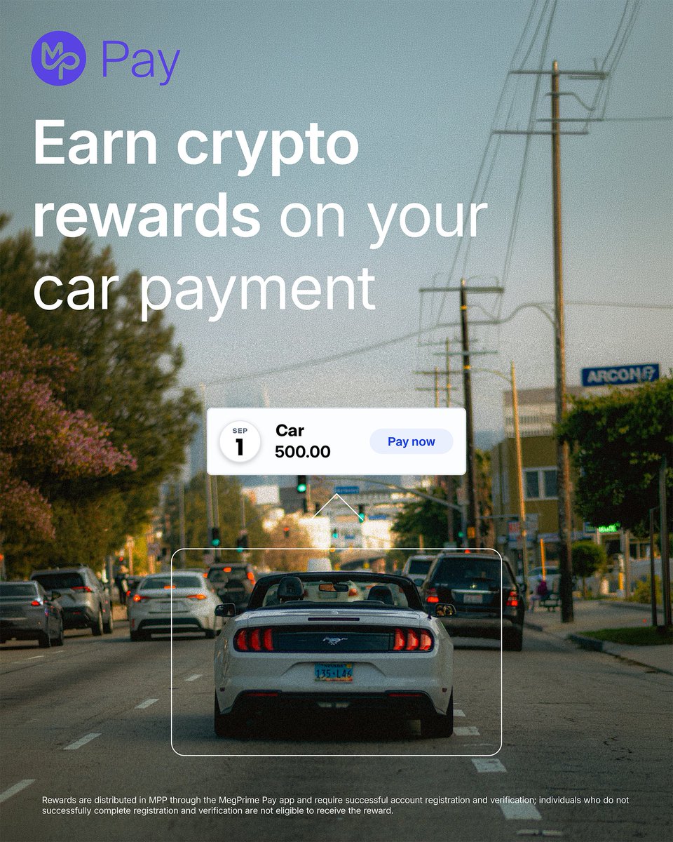 MegPrimePay's tweet photo. Your car gets you where you’re going. Your payments should help get you there, too. 

Learn more at: https://t.co/iJmiQir5Xl

App Store: https://t.co/FnzPAdTmbO

Google Play: https://t.co/MftVAc073A https://t.co/ci5iDf7nQM