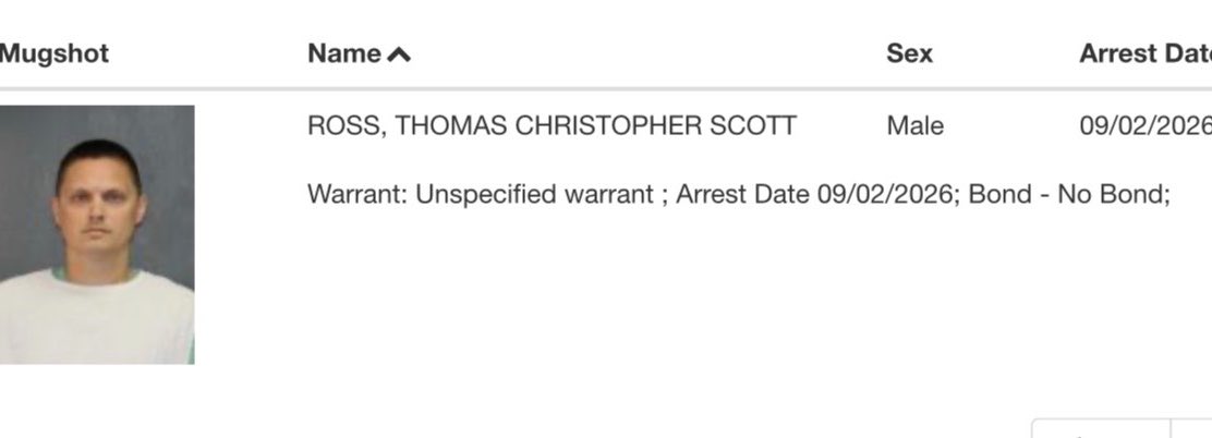 elijahhaahr's tweet photo. 🚨🚨#MoLeg🚨🚨

161st legislative primary winner Thomas Ross was arrested today. 

Allegations are very serious!

Won by 31 votes. https://t.co/soCOnTF0Vu