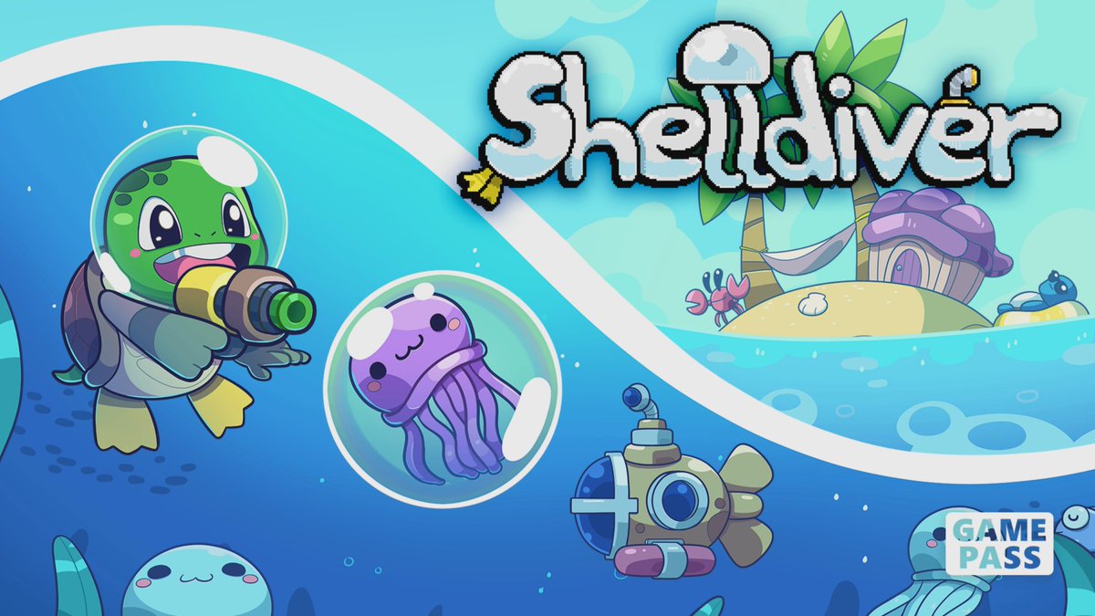 getama_pure's tweet photo. ゲーパス「Shelldiver」
クリッカー的なドンドンインフレアップグレードしてクラゲを捕まえる
シンプルでサクッと綺麗に終わった！こういうのでいいんだよ！
さぁ次はムーンライター2！ほんと9月はゲームラッシュがえぐい！ https://t.co/uTh0Tlc6NW