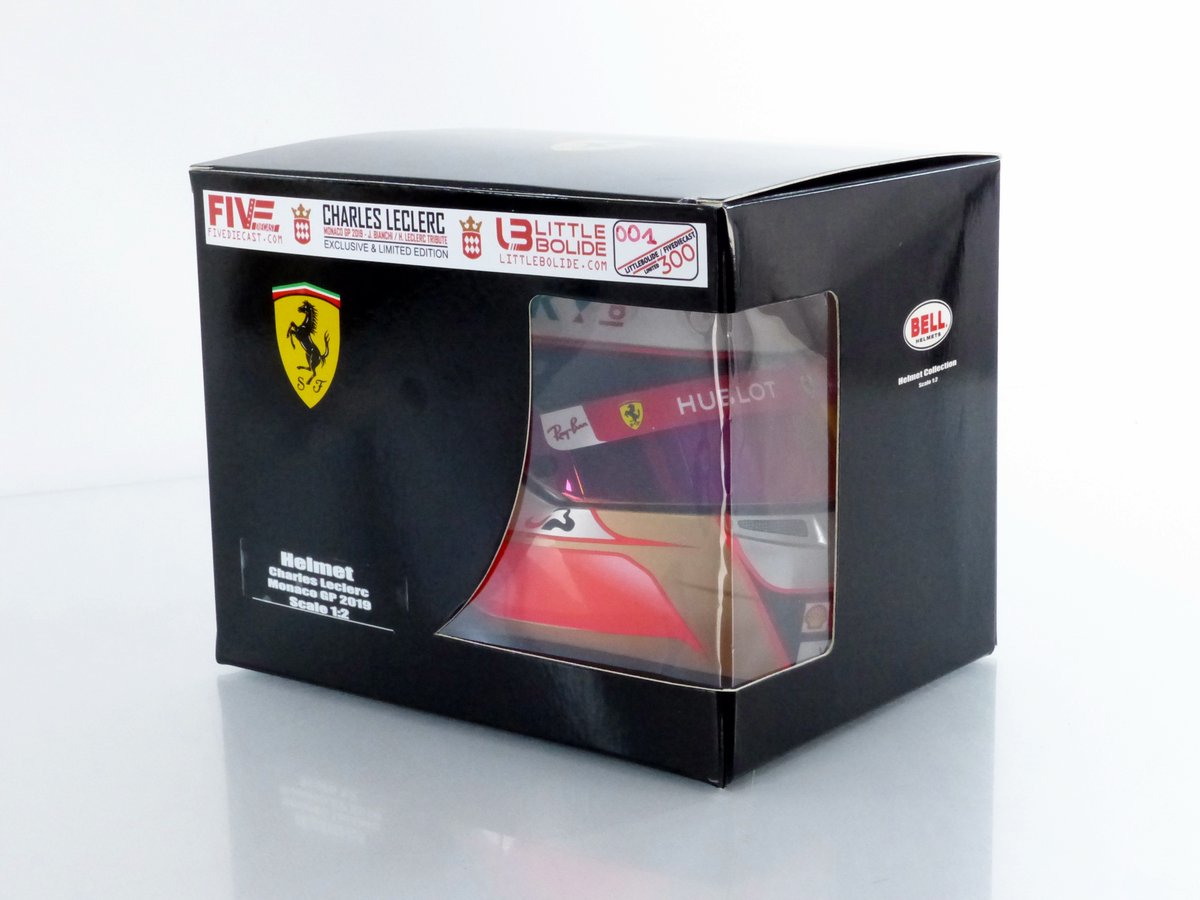 LB_littlebolide's tweet photo. 🏎️🇲🇨 Bien plus qu’un simple casque.

Porté par C. Leclerc lors du Grand Prix de Monaco 2019, ce design est un hommage profondément personnel à son père, Hervé Leclerc, et à son ami Jules Bianchi ❤️ https://t.co/EbI41HEXc1