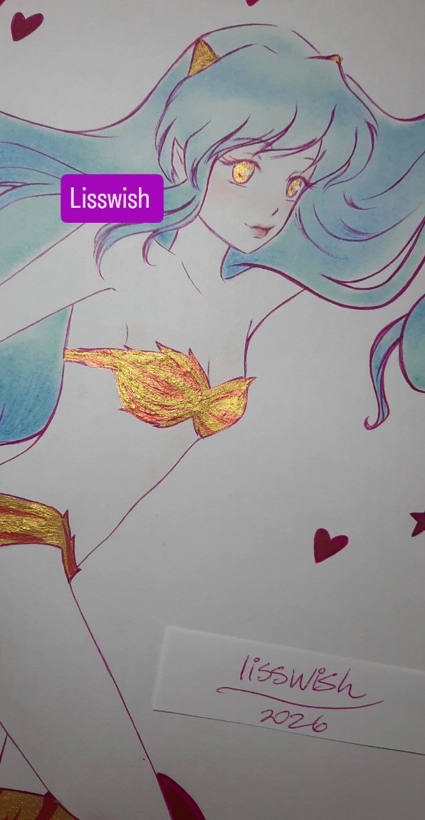 Lily_Sypha's tweet photo. Yo... yo: voy a "empezar septiembre" con mi dibujo de Lum 🥰

-pensaba q hoy era 1... 😅🙈

Yo: 🙃... bueno... vamos ppr el 2do día... 🥲🌻

Y si hay otro día... 💖✨️✨️✨️

#Lum #LumInvader #ラムインベーダー #うる星やつ��� #高橋留美子 #RumicWorld #RumikoTakahashi #fanart https://t.co/jCBFHaioxp