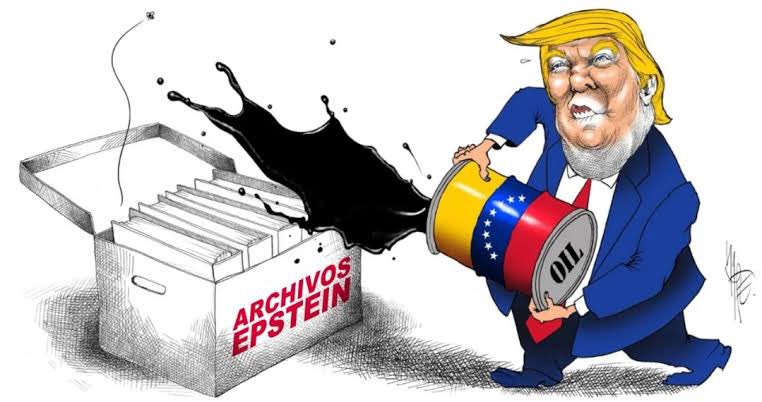 monerorape's tweet photo. La intervención de Trump en Venezuela nunca se trató de detener las drogas, proteger la seguridad nacional de EE.UU. o defender la democracia para el pueblo venezolano.

Siempre se trató de saquear su país por sus recursos naturales. https://t.co/PzjZFqinIs