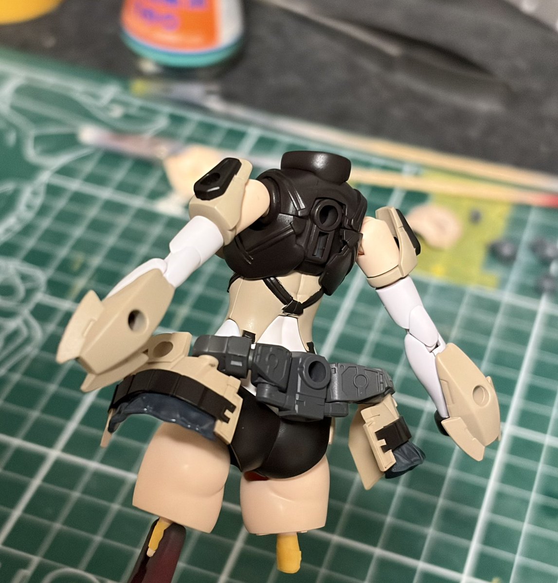 ptmmjt59's tweet photo. リシェッタボディの塗装ひとまず終わった
カラーリング不安だったけどまぁまぁいい感じかな
#30MS https://t.co/nIL9Cx0juZ